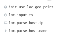 Kibana field mapping